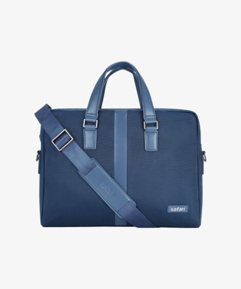 Safari Crest Messenger Bag with Dual compartments - Blue